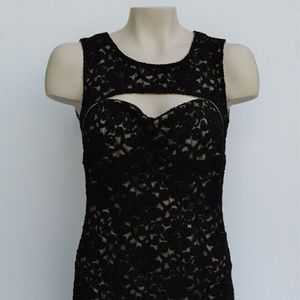 Sleeveless Backless Black Avee Dress